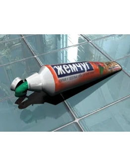 Тюбик зубной пасты