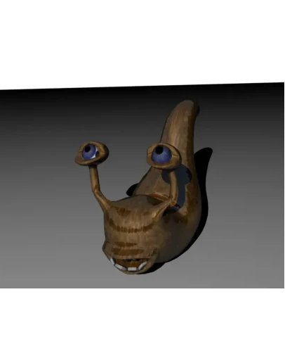 Мультяшная улитка