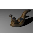 Мультяшная улитка