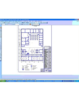 Чертеж производственного корпуса