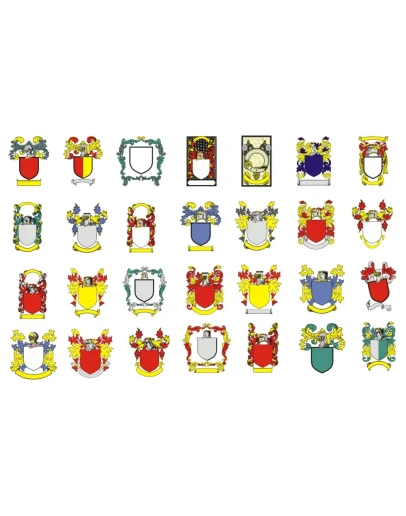 Заготовки для гербов - шаблоны для создания своего герб