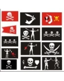 Пиратский флаг (веселый Роджер) в векторе