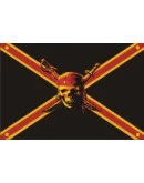 Пиратский флаг (веселый Роджер) в векторе