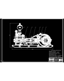 Сборочный чертёж бурового насоса УНБ-600 (А1) с рамкой