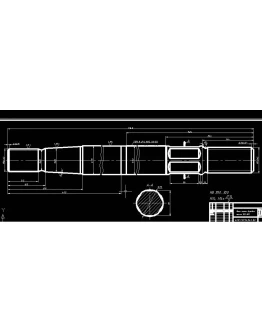 Деталировочный чертёж к УНБ-600