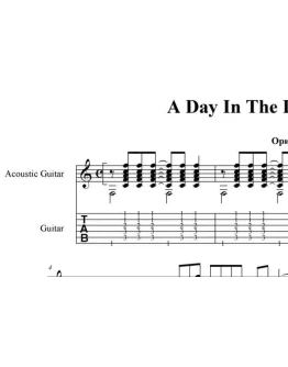 A day in the life (The Beatles) Ноты, табы, GP6