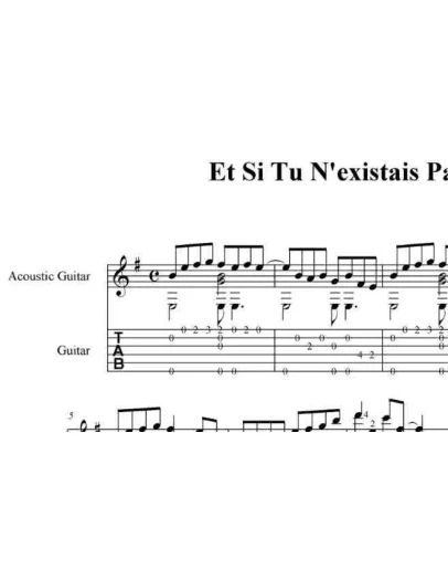 Et Si Tu N'existais Pas, pdf+gp6