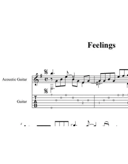 Feelings (Morris Albert) pdf+gp6