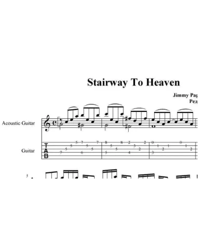 Stairway to Heaven (Led Zeppelin) pdf+gp6
