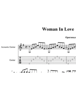 Woman in love (Bee Gees) pdf+gp6