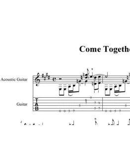 Come Together (The Beatles) pdf+gp6