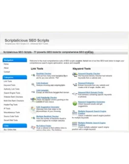 Scriptalicious SEO Scripts Pro v2.0.2 - скрипт SEOс-вис