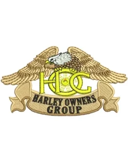 Машинная Вышивка Harley Davidson Owners Group