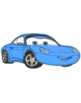 Машинная Вышивка из мультфильма ТАЧКИ