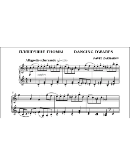 1с02 Пляшущие гномы, ПАВЕЛ ЗАХАРОВ / фортепиано