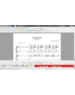 Табулатура песни - Катманду (Крематорий)