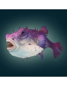 Фиолетовый иглобрюх