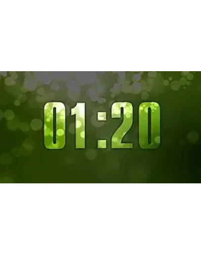 Green Digital Clock code activation