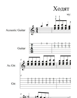 Ходят кони над рекою, OST Бумбараш. pdf+gp6