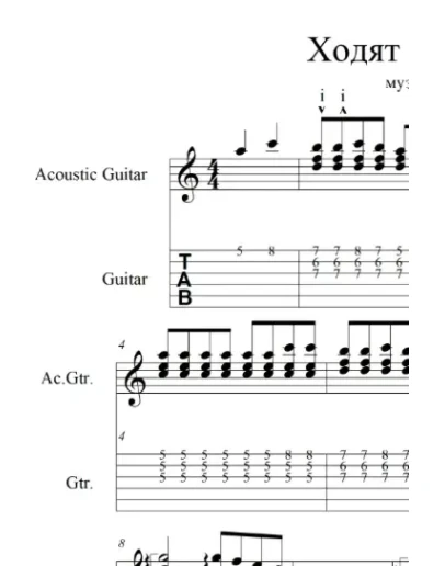 Ходят кони над рекою, OST Бумбараш. pdf+gp6