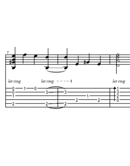 Иванов А. - Боже какой пустяк Аранжировка для гитары