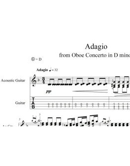 Adagio - Marcello/Bach. pdf+gp6