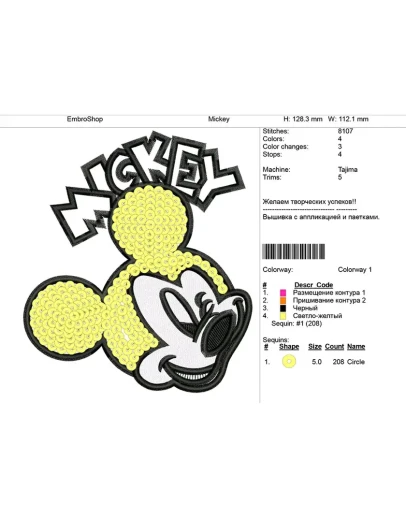 Машинная вышивка 