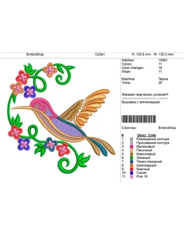 Машинная вышивка 