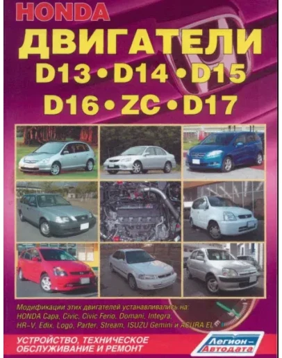 Honda двигатели - Руководство по ремонту