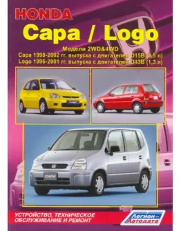 Honda Capa / Logo (96-02г) - Руководство по ремонту