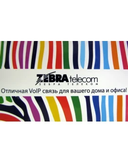 Карта Zebra Telecom