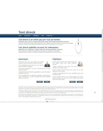 Мощьная система контентовской/баннерной рекламы