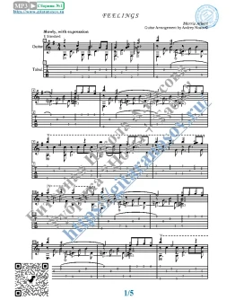 Feelings (Ноты и табы для гитары соло) Feelings (Ноты и табы для гитары соло)