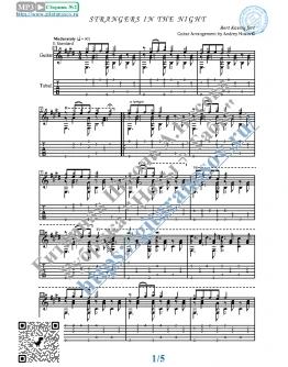 Странники в ночи (Ноты и табы для гитары соло)