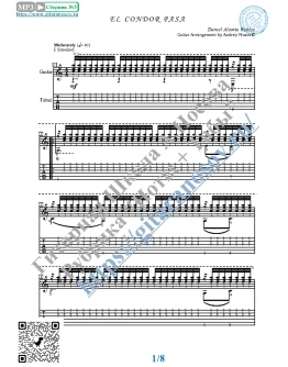 Кондор летит (Ноты и табы для гитары соло)