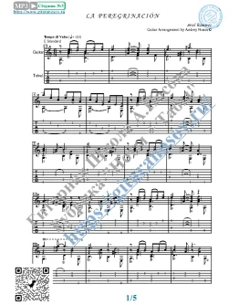 Странники (Ноты и табы для гитары соло)