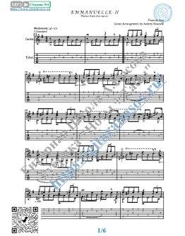 Эммануэль-II (Ноты и табы для гитары соло) Эммануэль-II (Ноты и табы для гитары соло)
