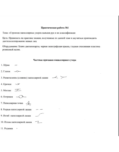 Контрольная работа по криминалистике Контрольная работа по криминалистике