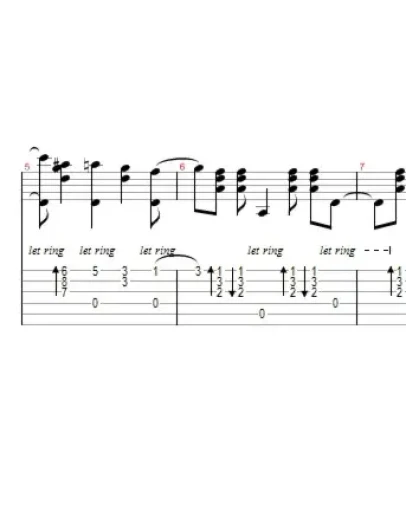 Круг М. - Приходите в мой дом Табулатура GTP