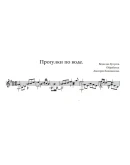 Прогулки по воде. Ноты и табы для гитары