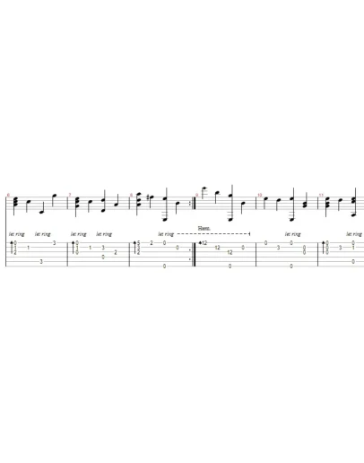 Кино - Пачка сигарет аранжировка для одной гитары