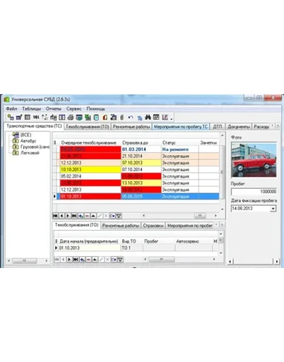 Учет автотранспорта