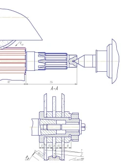 Чертежи.Технологическая наладка.Шлифование шлиц. Вал.