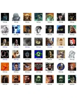 Самая большая коллекция из 333 аватарки.