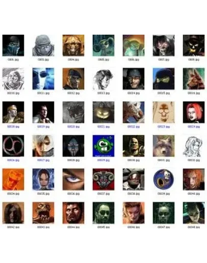 Самая большая коллекция из 333 аватарки.