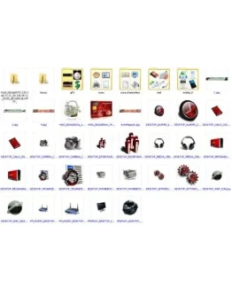 Коллекция иконок из 588 шт.