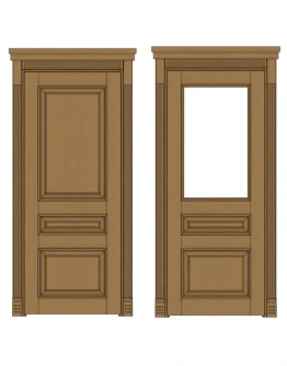 Дверной блок 004 (Каталог 3D-Уроки по SolidWorks)