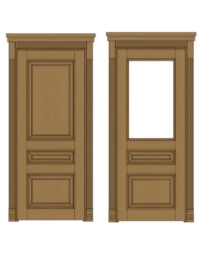 Дверной блок 004 (Каталог 3D-Уроки по SolidWorks)