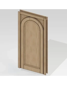 Дверной блок 005 (Каталог 3D-Уроки по SolidWorks)