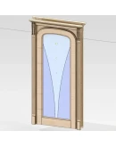 Дверной блок 007 (Каталог 3D-Уроки по SolidWorks)